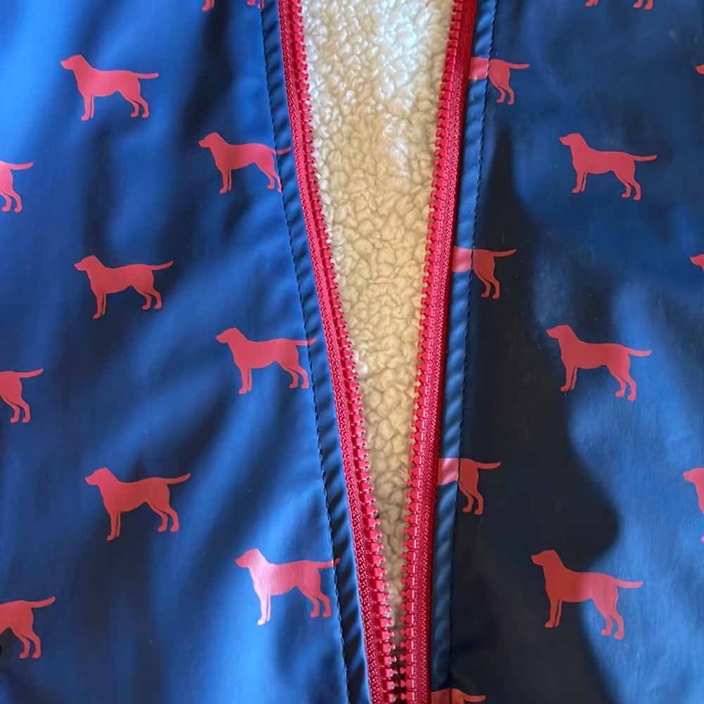 Hatley sherpa lined rain jacket
